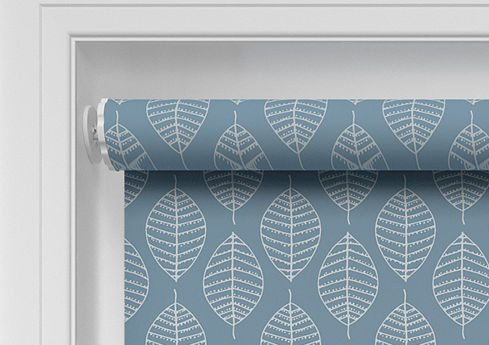 Beech Leaf (Blackout), Blue Wash - Twist&Fit Roller Blind - Image 10